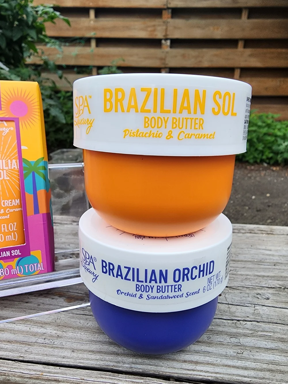 Spa Luxury Brazilian Body Butter & Limited Edition Hand Cream Set